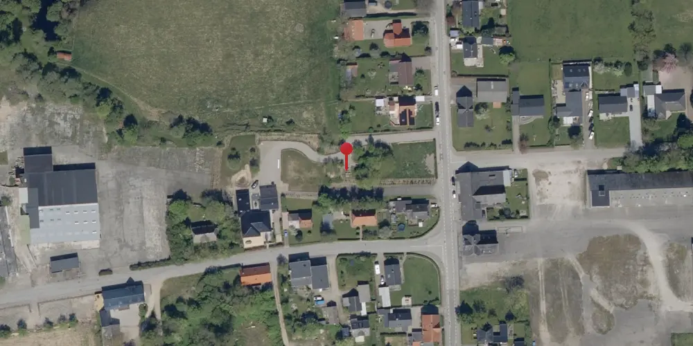 Historisk kort over Møgeltønder Station