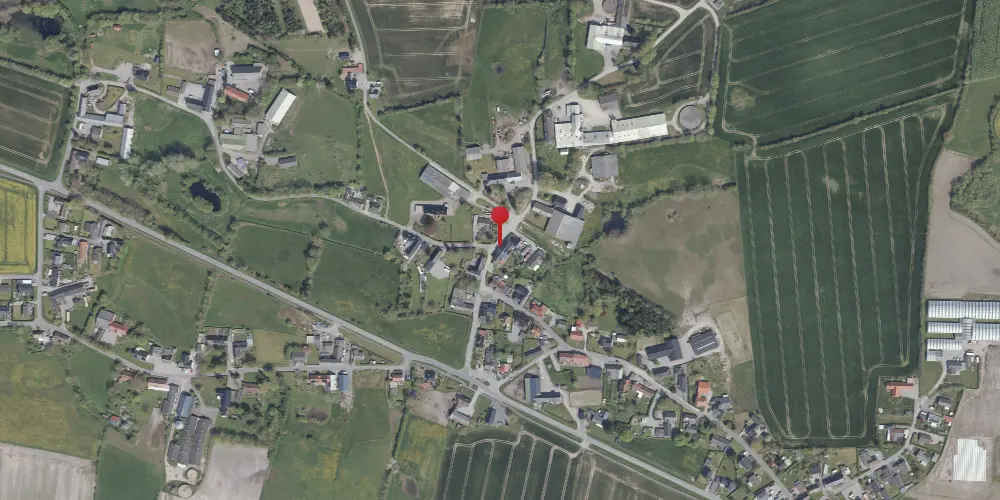 Historisk kort over Notmark-Hundslev Stationskro Historisk kort over Notmark-Hundslev Stationskro