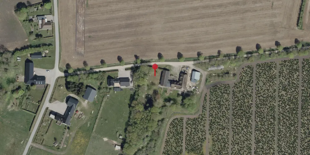 Historisk kort over Nygaard Trinbræt