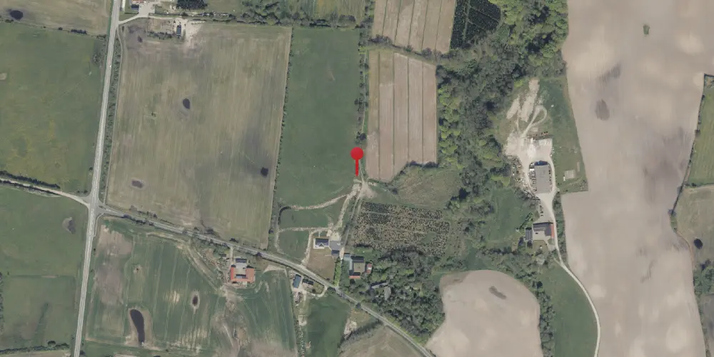 Historisk kort over Nørby Trinbræt Historisk kort over Nørby Trinbræt