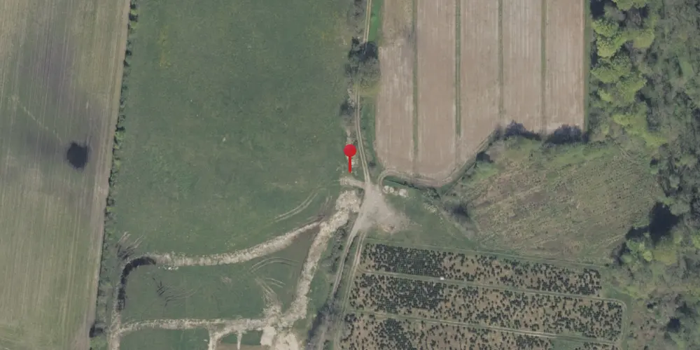 Historisk kort over Nørby Trinbræt Historisk kort over Nørby Trinbræt