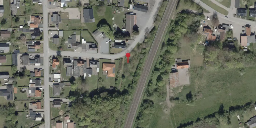 Historisk kort over Bolderslev Station Historisk kort over Bolderslev Station