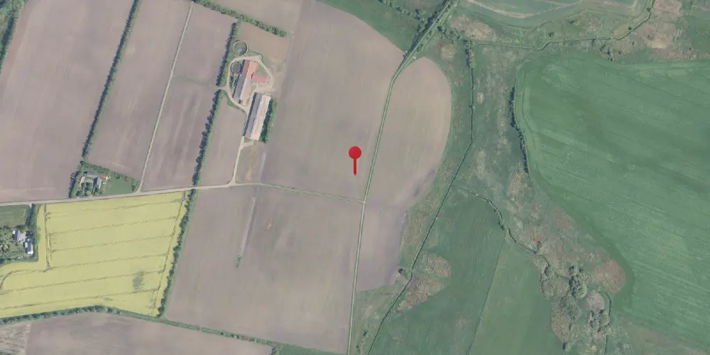 Historisk kort over Nørhede Trinbræt Historisk kort over Nørhede Trinbræt