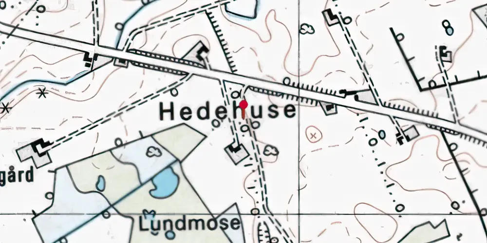 Historisk kort over Nørskovlund Trinbræt Historisk kort over Nørskovlund Trinbræt