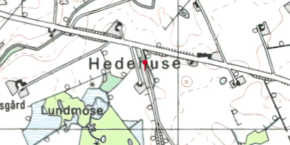 Historisk kort over Nørskovlund Trinbræt Historisk kort over Nørskovlund Trinbræt