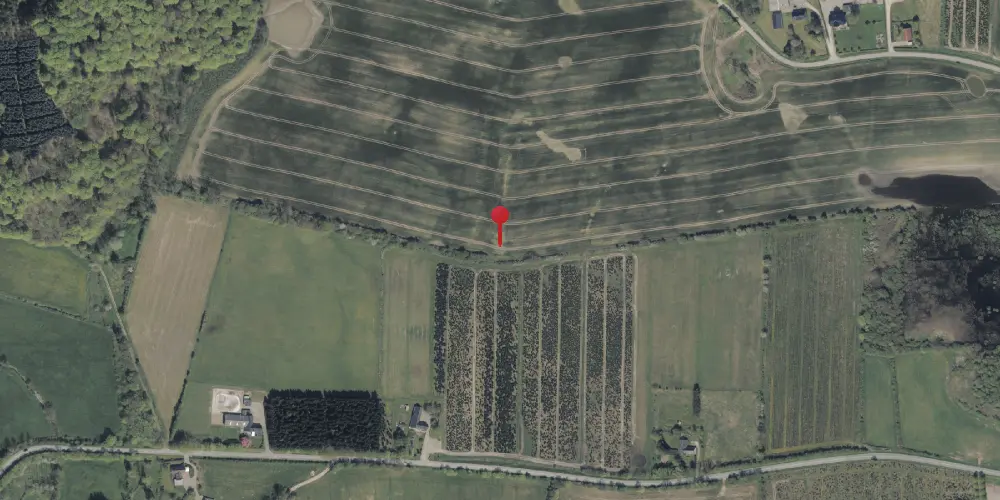 Historisk kort over Pamhule Trinbræt Historisk kort over Pamhule Trinbræt