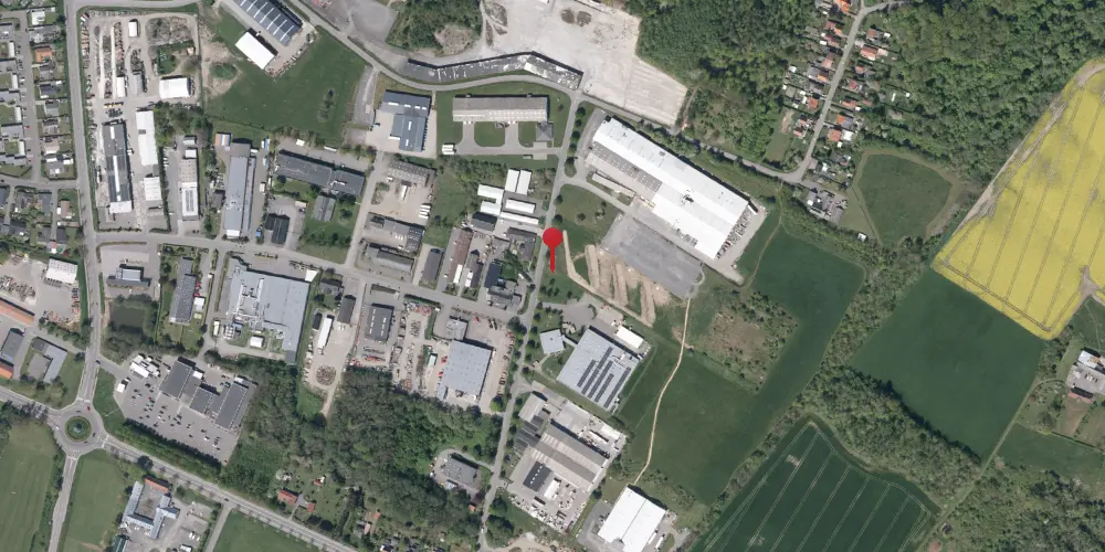 Historisk kort over Rabekkeværket Sidespor Historisk kort over Rabekkeværket Sidespor