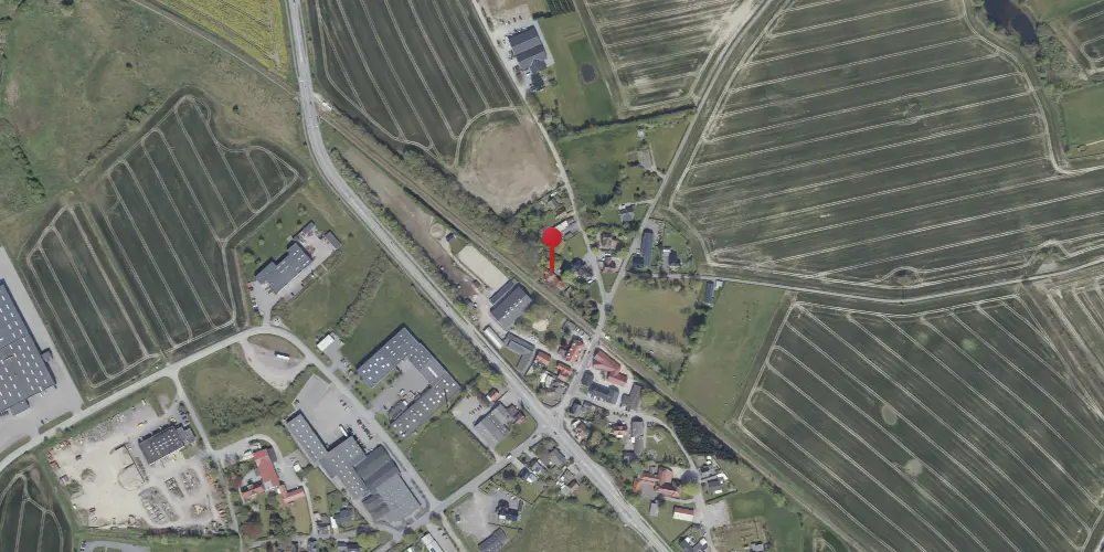 Historisk kort over Ragebøl Station Historisk kort over Ragebøl Station