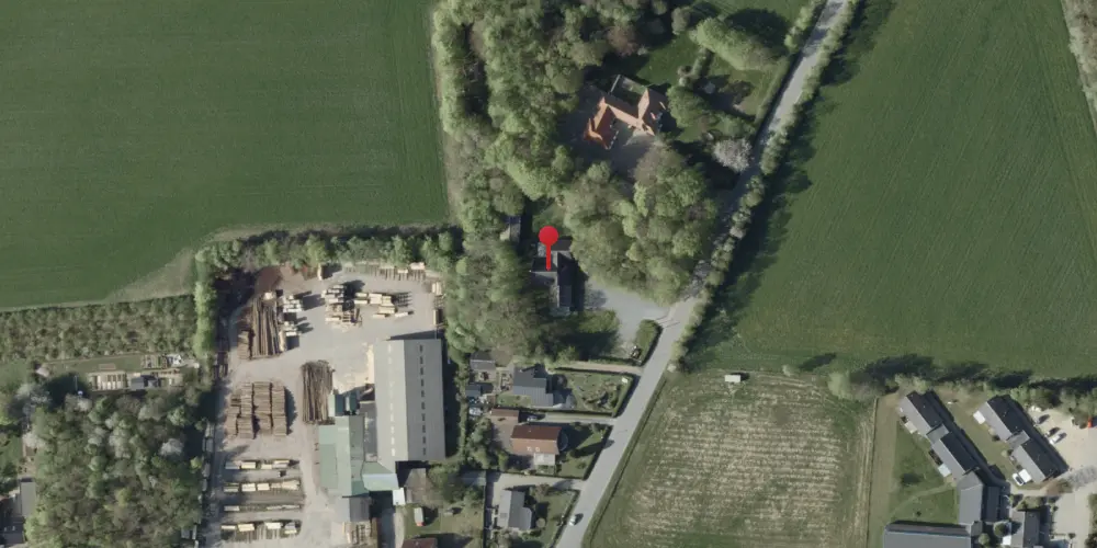 Historisk kort over Randbøl Holdeplads Historisk kort over Randbøl Holdeplads