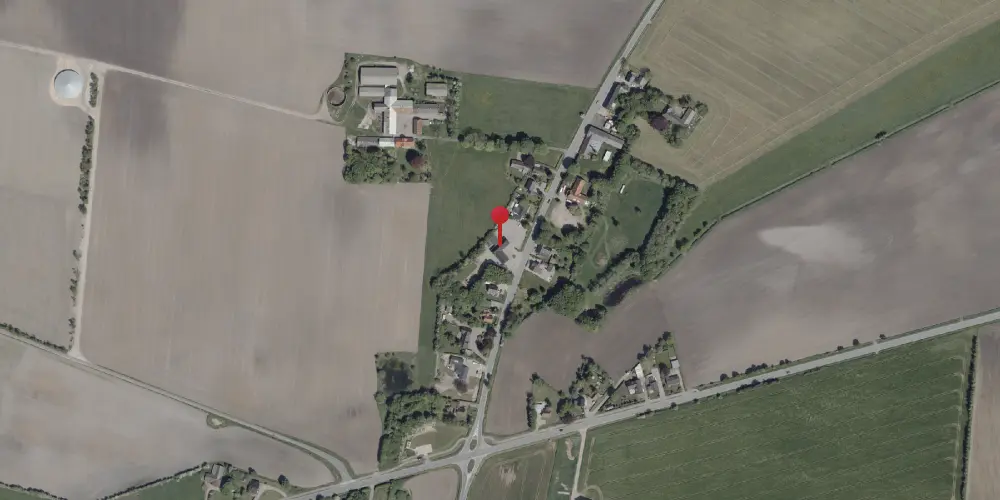 Historisk kort over Rangstrup Station