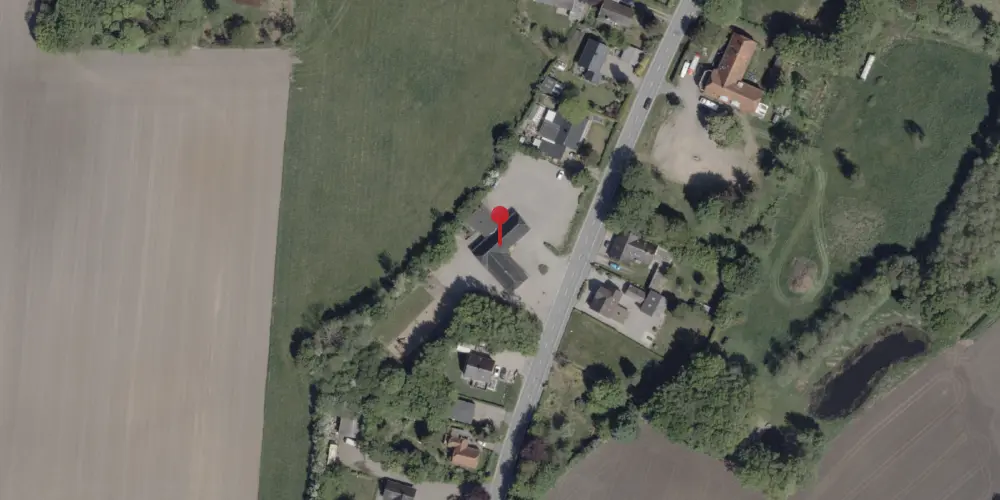 Historisk kort over Rangstrup Station