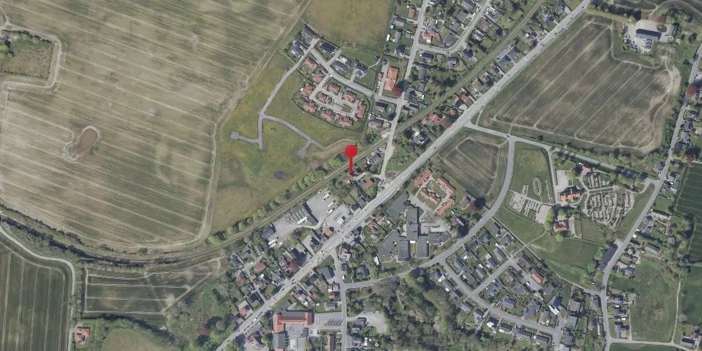 Historisk kort over Rinkenæs Station Historisk kort over Rinkenæs Station