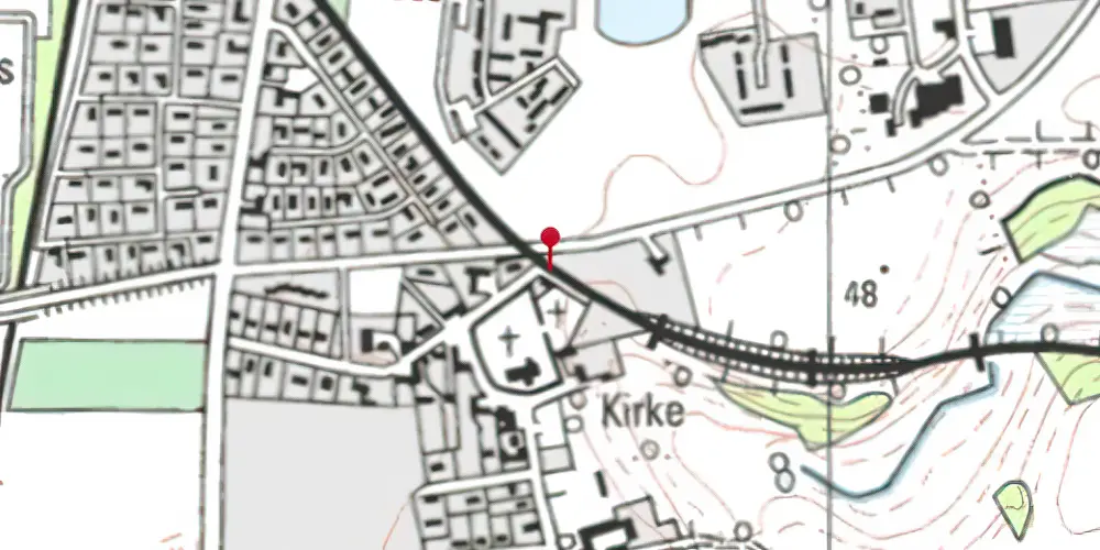 Historisk kort over Rise Billetsalgssted Historisk kort over Rise Billetsalgssted