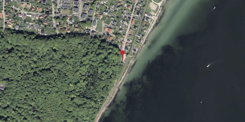 Historisk kort over Risskov Trinbræt med Godsekspedition Historisk kort over Risskov Trinbræt med Godsekspedition