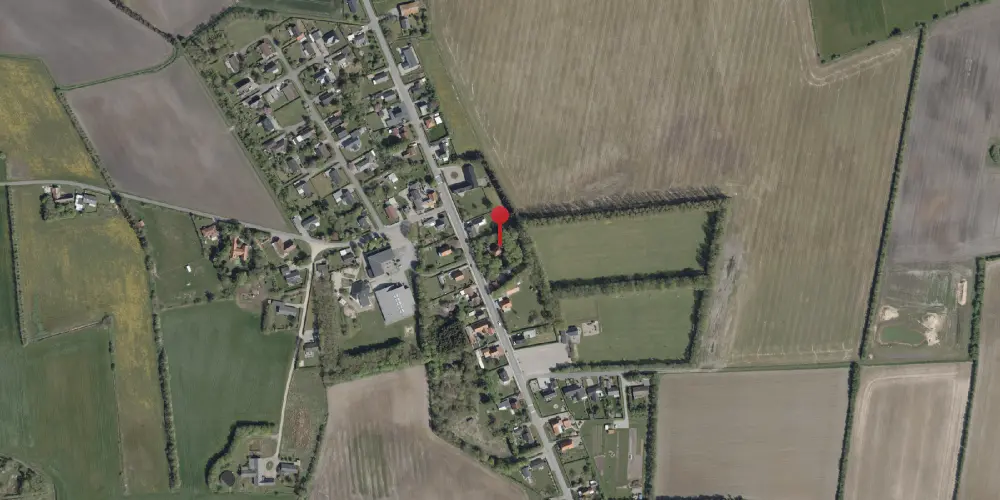 Historisk kort over Roager Station Historisk kort over Roager Station