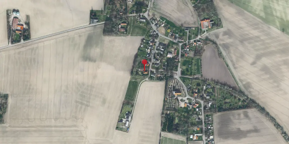 Historisk kort over Kastager Station