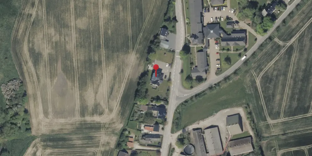 Historisk kort over Sillerup Station