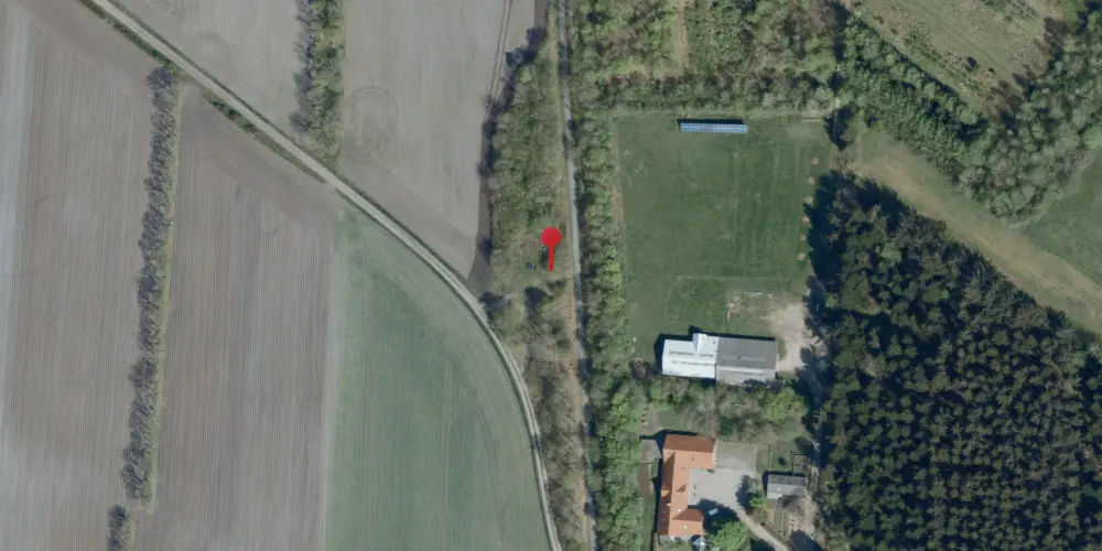 Historisk kort over Simmelbæk Trinbræt