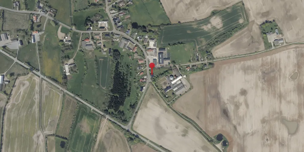 Historisk kort over Simmersted Station