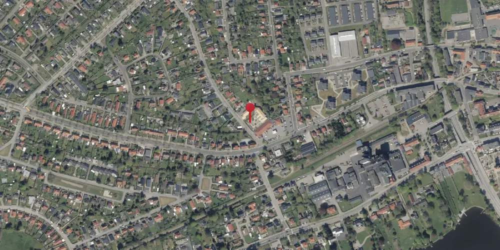 Historisk kort over Simmerstedvej Trinbræt