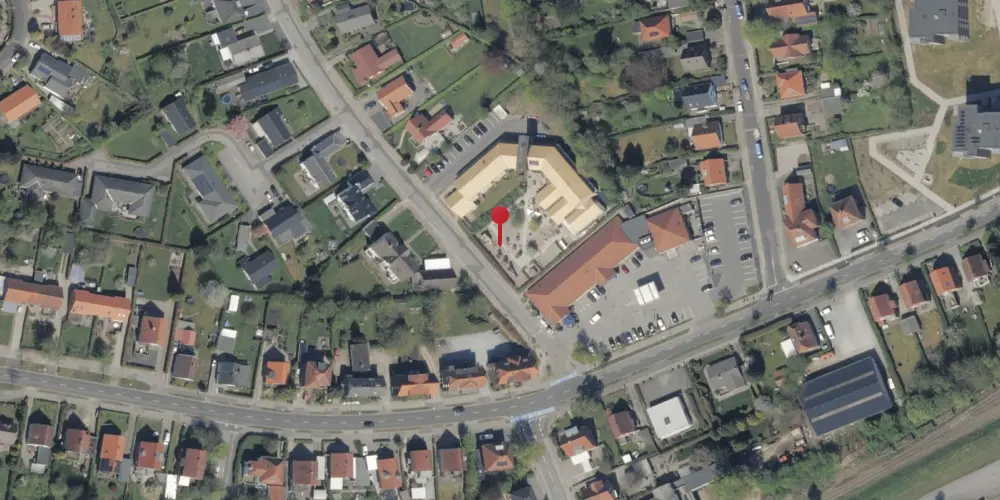 Historisk kort over Simmerstedvej Trinbræt