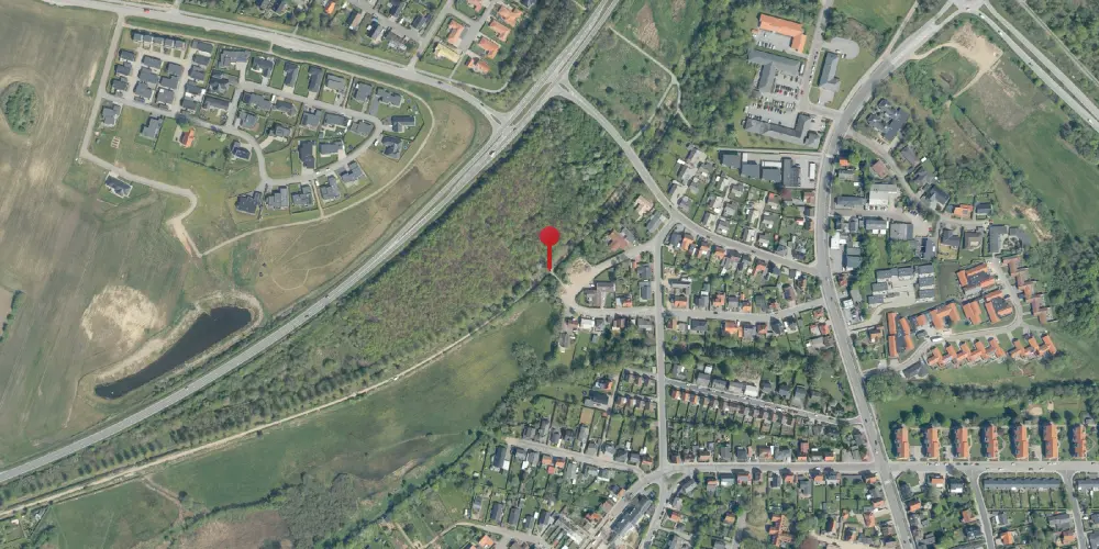 Historisk kort over Skive Nord Trinbræt