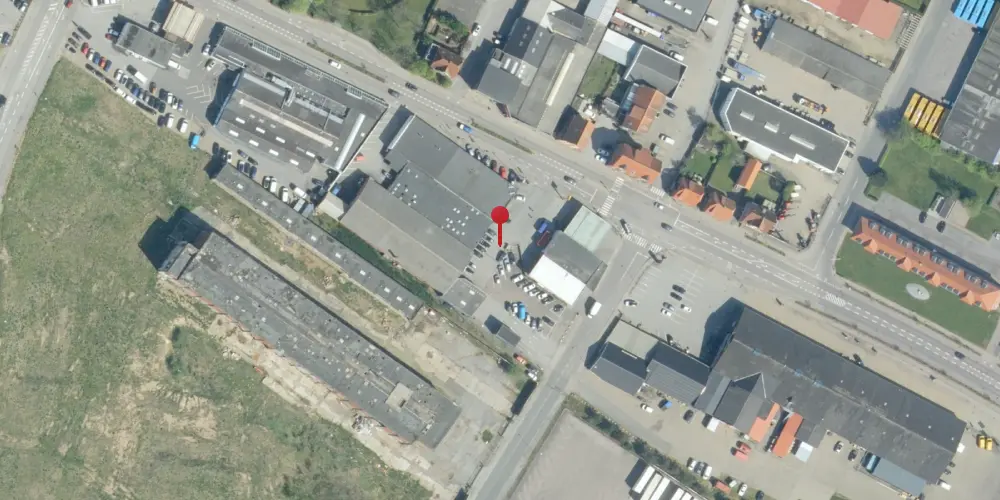 Historisk kort over Skive Station [1888-1962]