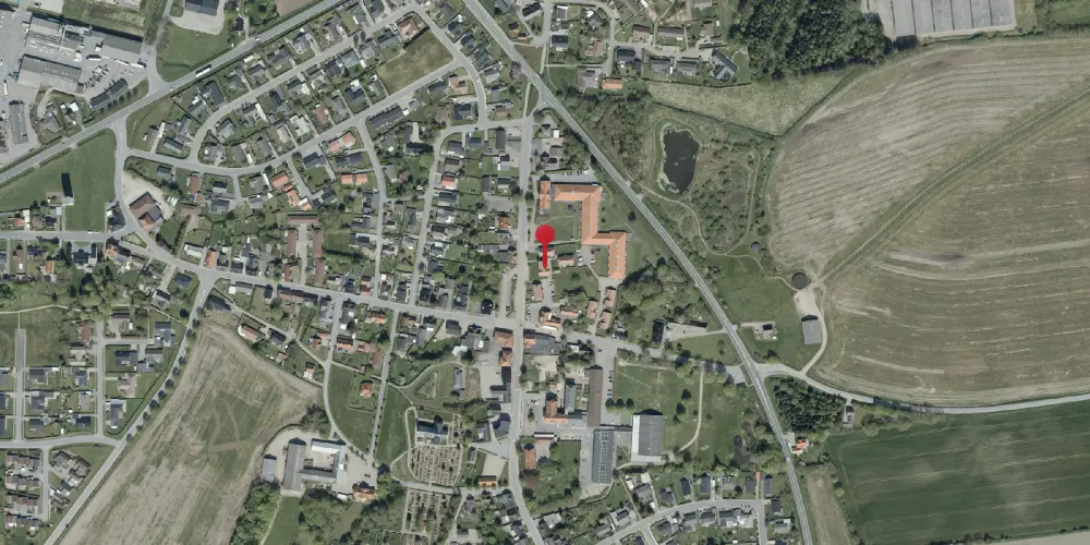 Historisk kort over Skodborg Amtsbanegård Historisk kort over Skodborg Amtsbanegård