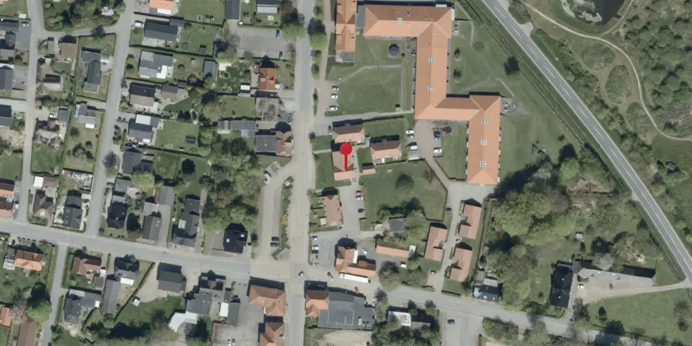 Historisk kort over Skodborg Amtsbanegård Historisk kort over Skodborg Amtsbanegård