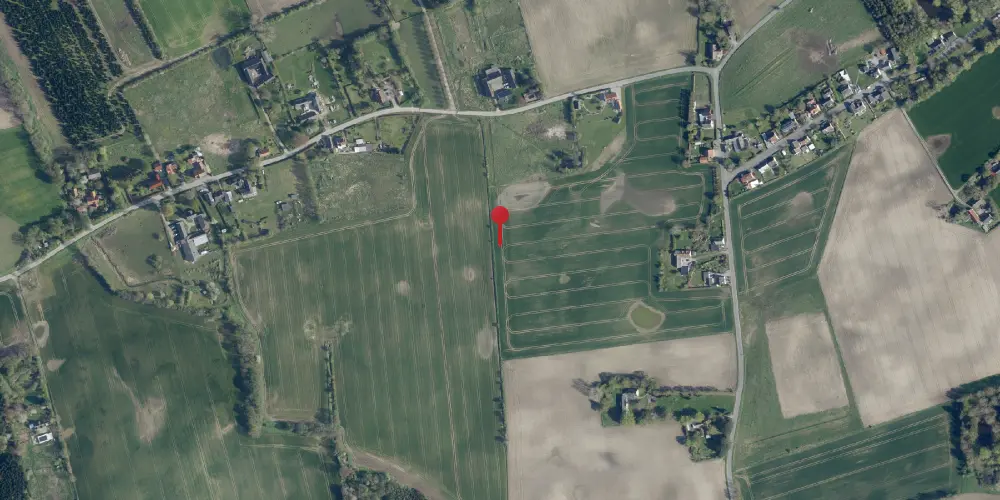 Historisk kort over Skovhuse Trinbræt