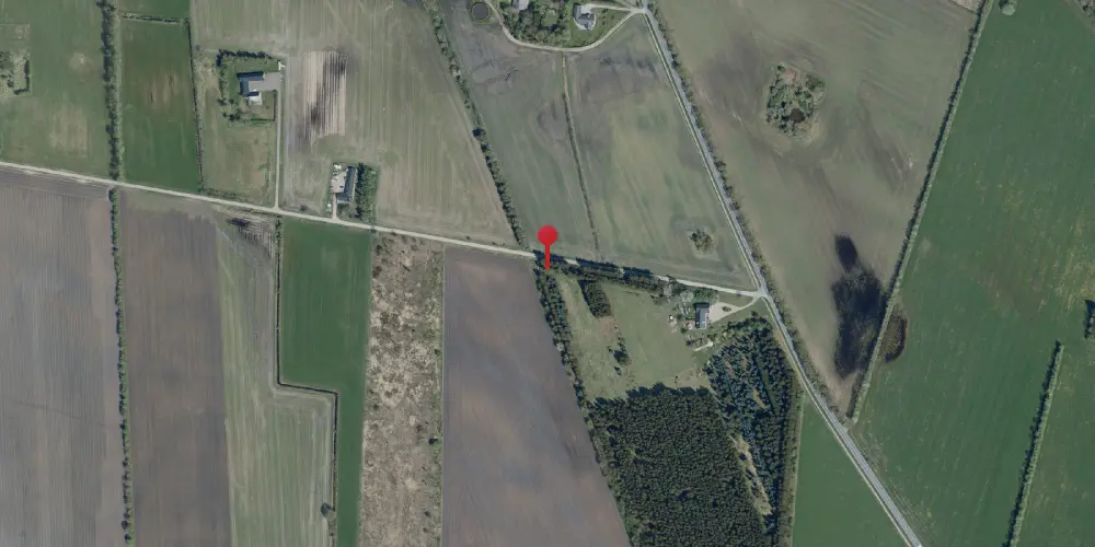 Historisk kort over Skærsig Trinbræt