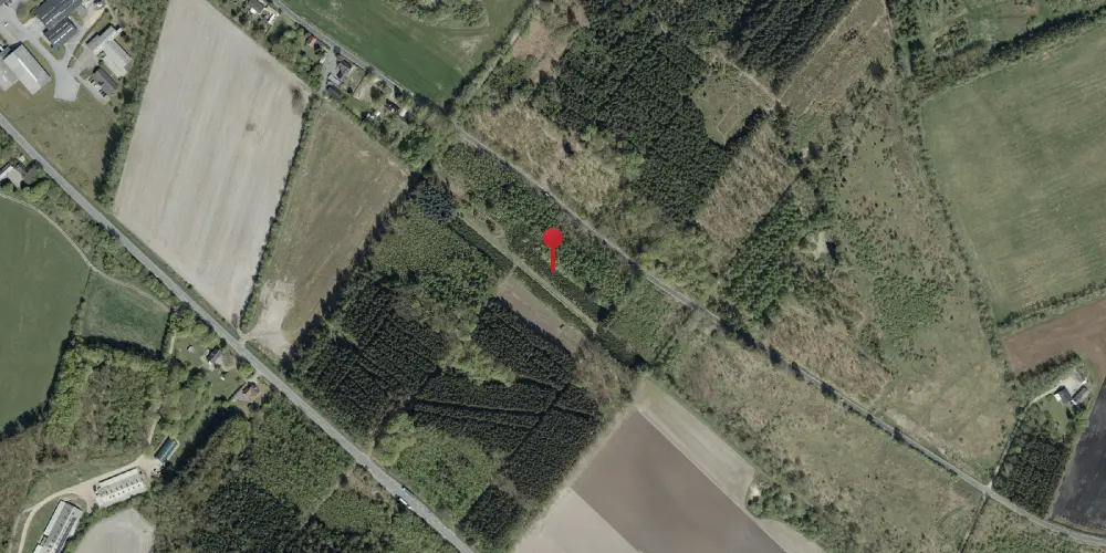 Historisk kort over Skødebjerg Nord Sidespor Historisk kort over Skødebjerg Nord Sidespor