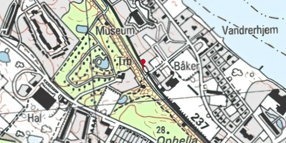 Historisk kort over Sommariva Trinbræt Historisk kort over Sommariva Trinbræt