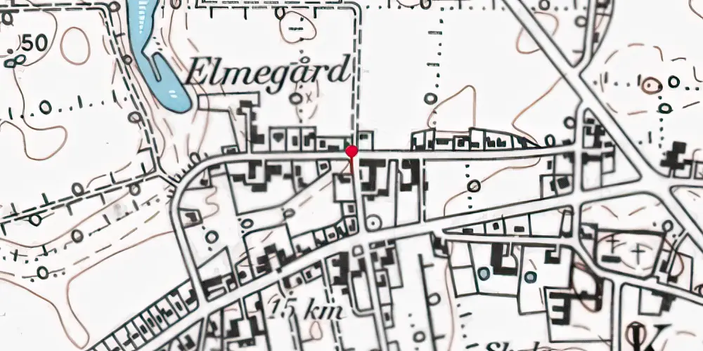 Historisk kort over Sommersted By Station Historisk kort over Sommersted By Station