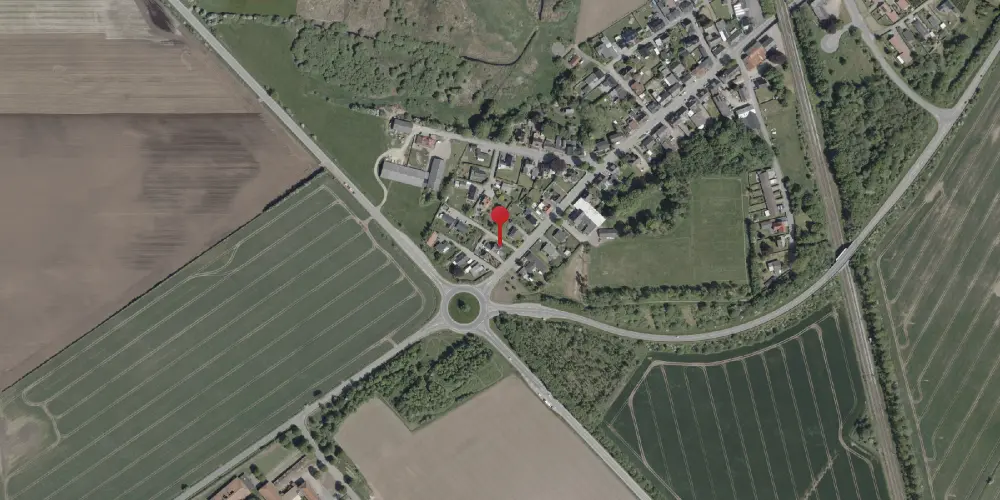 Historisk kort over Sommersted Vest Station