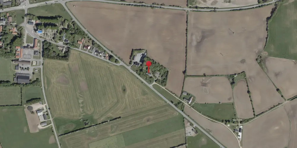 Historisk kort over Sommersted Øst Holdeplads