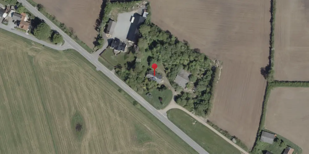 Historisk kort over Sommersted Øst Holdeplads