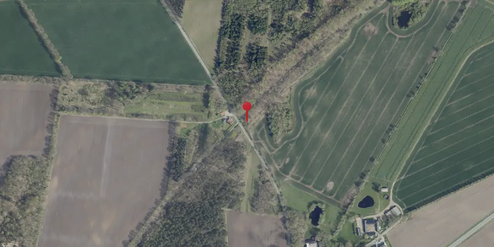 Historisk kort over Stanghede Trinbræt med Sidespor