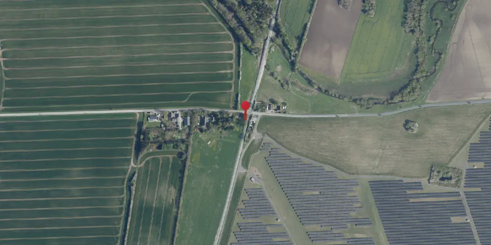 Historisk kort over Store Linde Trinbræt Historisk kort over Store Linde Trinbræt