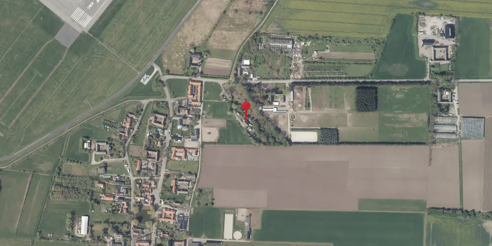 Historisk kort over Store Magleby Station