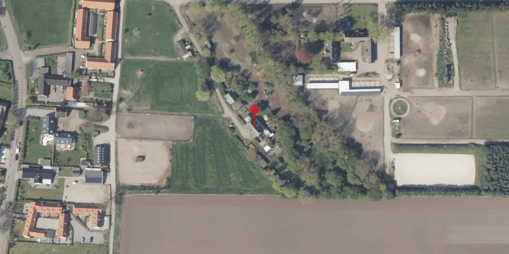 Historisk kort over Store Magleby Station