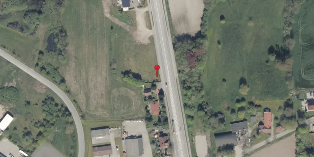 Historisk kort over Stubbæk Stationskro