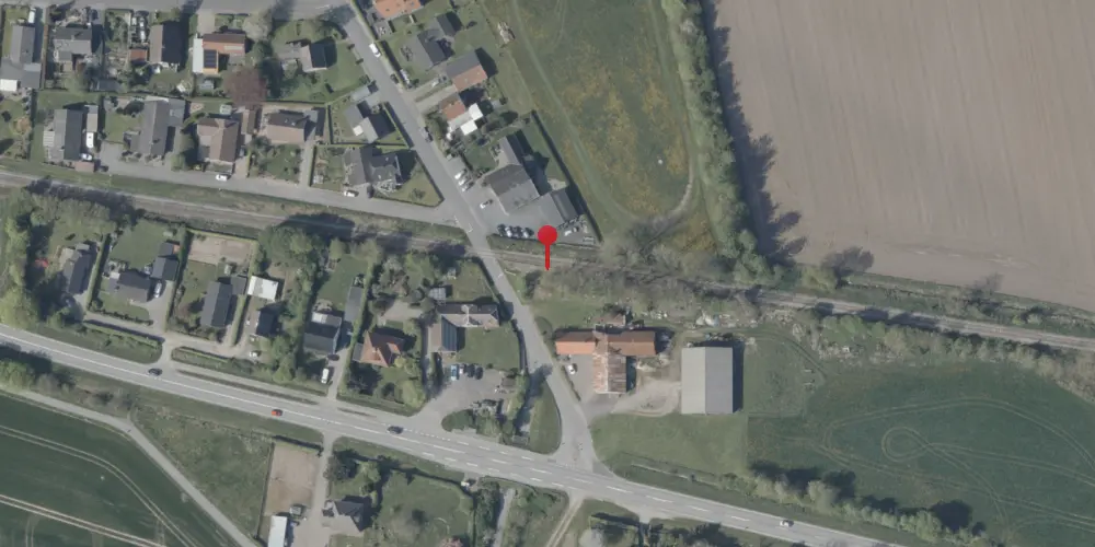 Historisk kort over Styding Trinbræt