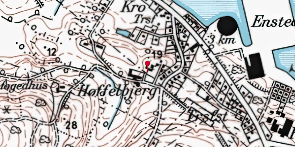 Historisk kort over Styrtom Stationskro Historisk kort over Styrtom Stationskro