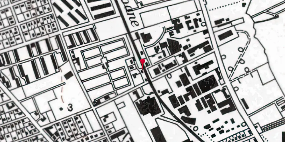 Historisk kort over Syrevej Station Historisk kort over Syrevej Station