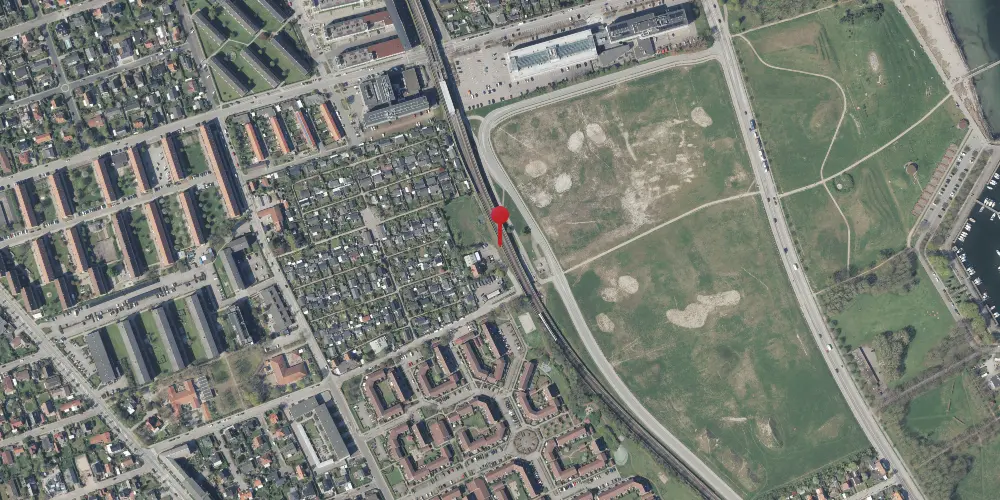 Historisk kort over Syrevej Station Historisk kort over Syrevej Station