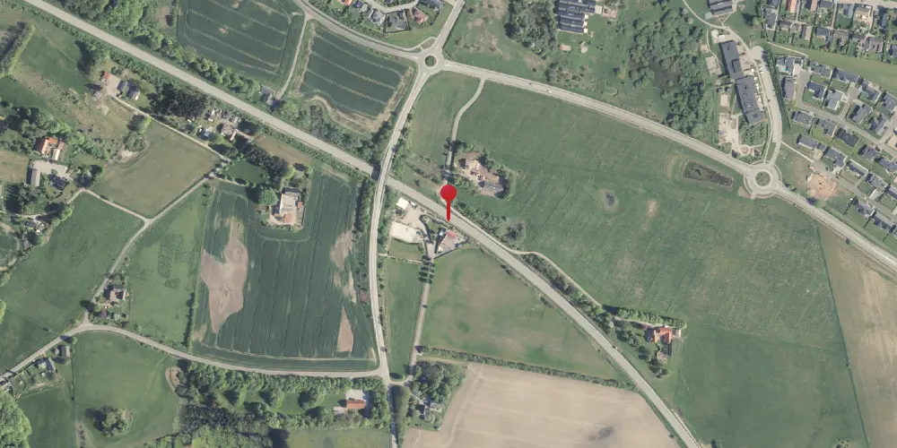 Historisk kort over Søften Trinbræt Historisk kort over Søften Trinbræt