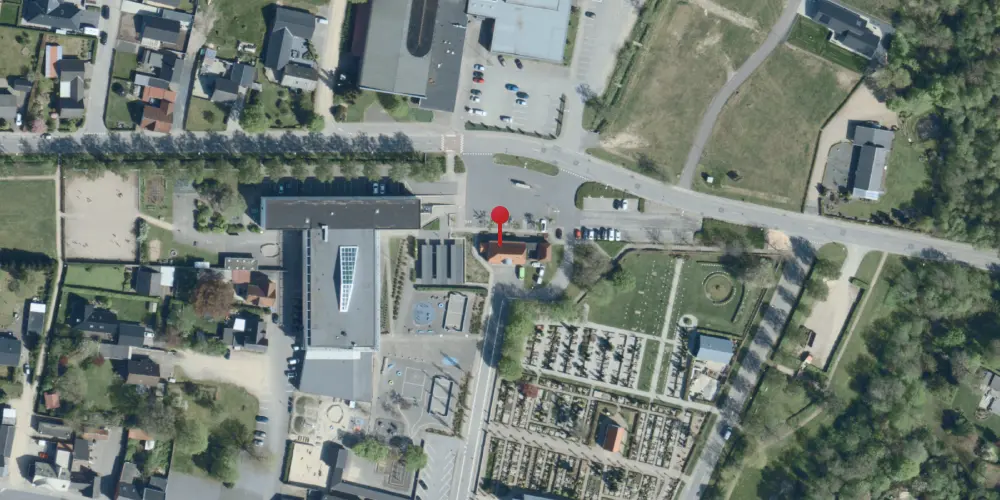 Historisk kort over Sønder Omme Station Historisk kort over Sønder Omme Station