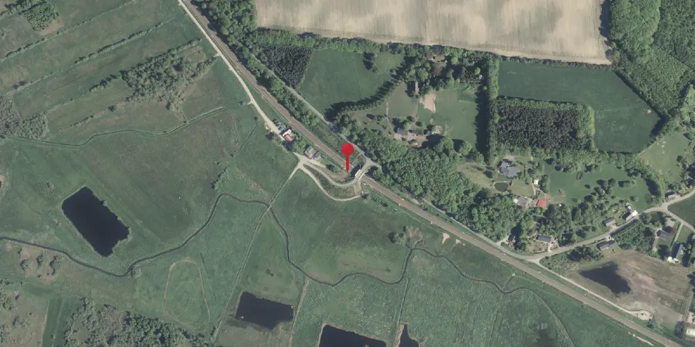 Historisk kort over Kovsted Trinbræt