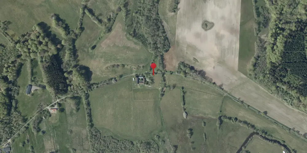 Historisk kort over Teglgård Trinbræt Historisk kort over Teglgård Trinbræt